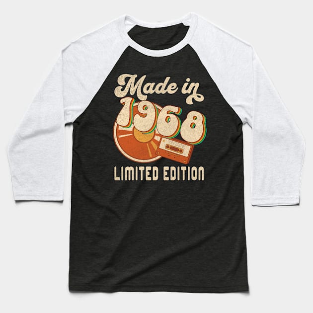 Made in 1968 Limited Edition Baseball T-Shirt by Bellinna